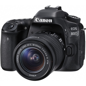Picture of Canon EOS 80D (W) 18-55 IS STM