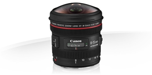 Picture of CANON EF 8-15MM F/4L Fisheye USM