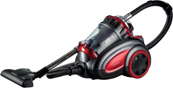KENWOOD 2200W Multi Cyclonic Bagless Canister Vacuum Cleaner VBP80.000RG Grey/Red